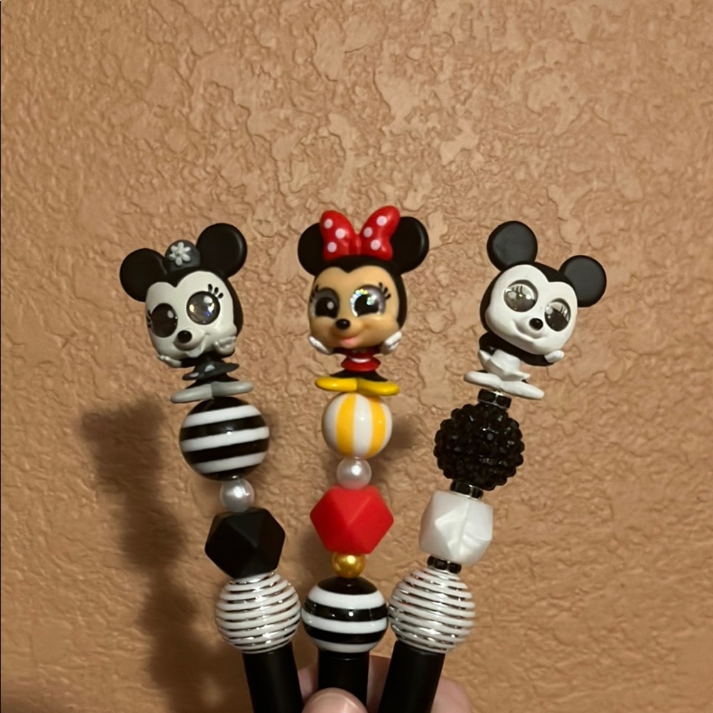 Minnie Mouse Pen Bundle Handmade